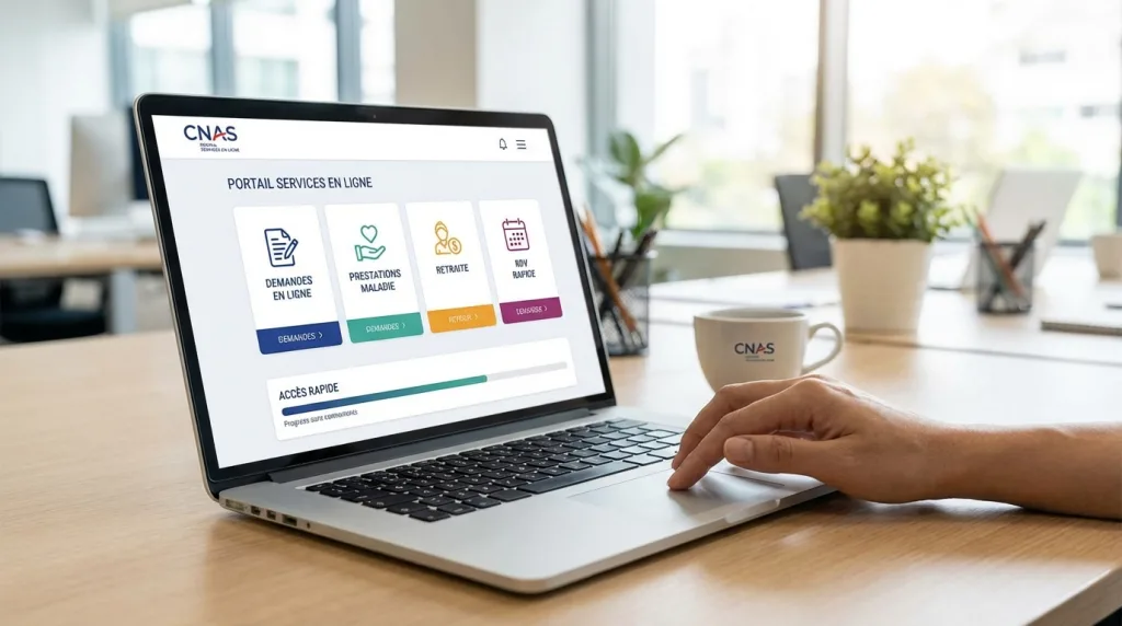 casorale : accédez rapidement aux services en ligne de la cnas pour faciliter vos démarches administratives et gagner du temps.
